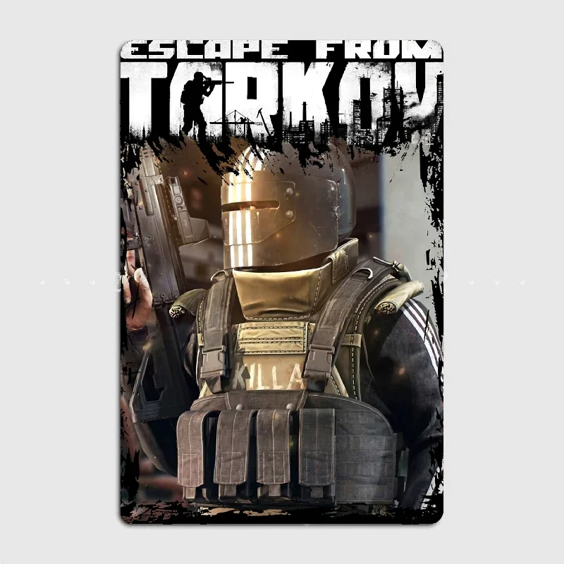 Металлический постер Tarkov Tales Killa V2