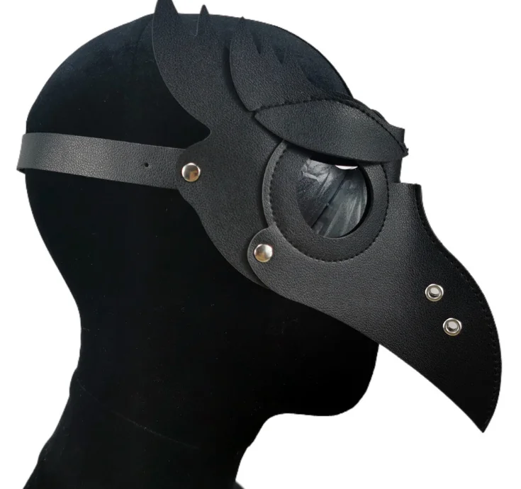 Новый черный половинный кожаный ремешок с заклепками