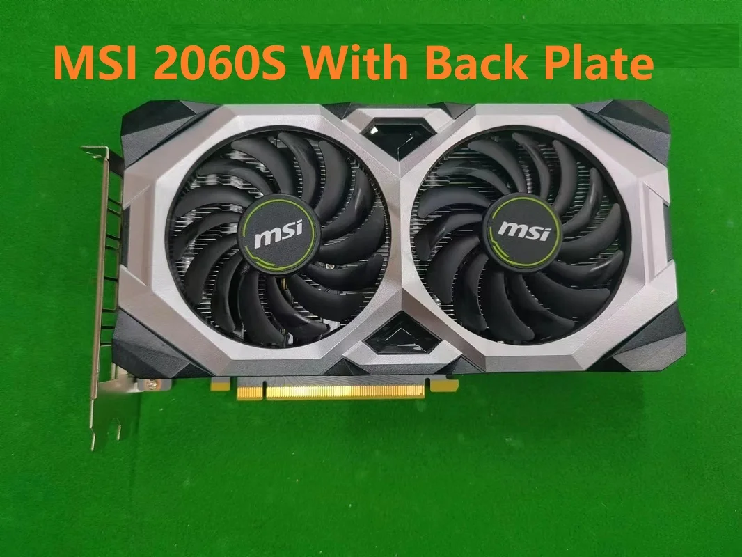 

Бесплатная доставка, видеокарта GeForce RTX 2060 SUPER VENTUS 8G 2060 S 8 Гб GDDR6 256bit NVIDIA, игровая поддержка AMD Intel, процессор для настольного компьютера