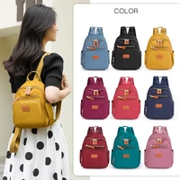 new trendy womens rucksack oxford cloth backpack female college student schoolbag fashion casual style school bag travel bag