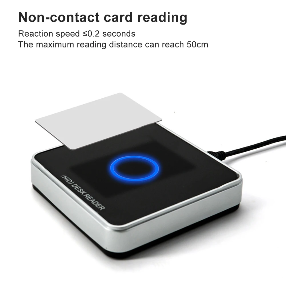 Настольный RFID-считыватель UHF 915 МГц Бесконтактная Электронная Бирка Для