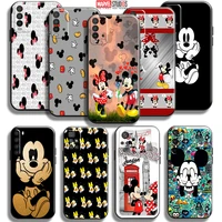 mickey minnie mouse for xiaomi redmi note 10 10s 10t 9 9s 9t 5g phone case for redmi 10 9 9t 9a 9c carcasa coque soft back tpu