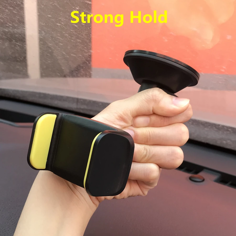 93mm extendable windshield car holder 360 rotatable car phone holder universal gps stand mount support window glass car holder free global shipping