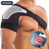 shoulder compression support straps shoulder brace sleeves immobilizer for men women torn rotator cuff pain relief dislocation