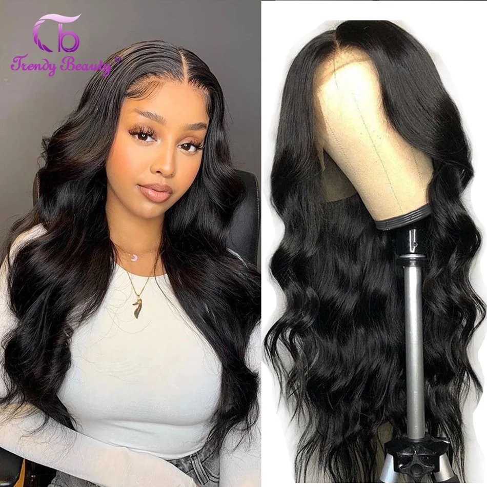 13x4 Lace Front Wigs Peruvian Body Wave Wig Remy Human Hair Wigs Lace Frontal Wig Pre Plucked 5x5 Lace Closure Wigs For Women