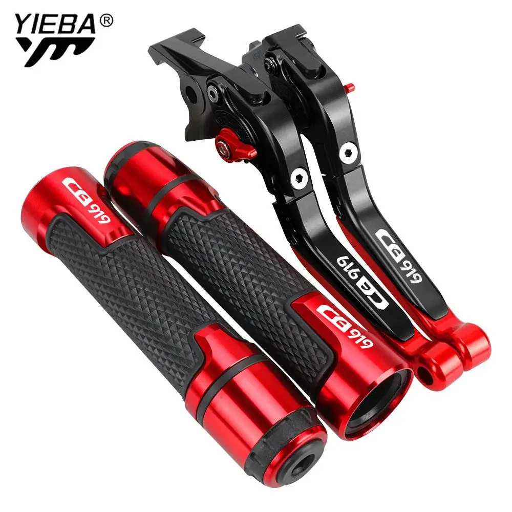 

CB 919 Motorcycle Parts Adjustable Brake Clutch Levers Handbar Grips FOR HONDA CB919 2001 2002 2003 2004 2005 2006 2007 2008