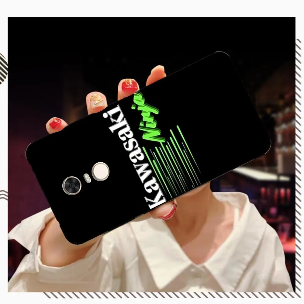 Чехол для телефона с логотипом KawasakiES мотоцикла Redmi 5 6 7 8 9 10 plus pro A GO K20 K30 K40 F3 Fundas