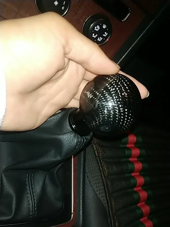 Фото Ручка переключения передач QDAEROHIVE DSG из углеродного волокна для VW passat Golf 6 CC GTI Jetta MK6 AUDI MT №4