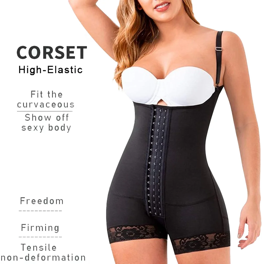 Fajas Reductoras Y Modeladoras Mujer Colombianas Shapewear Women Tummy Control Slimming Body Shaper Postpartum Strap Butt Lifter