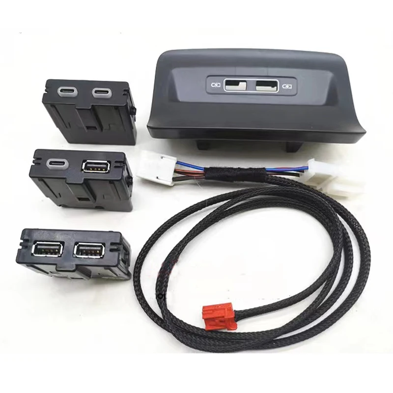 OEM 5QD035726L USB гнездо заднего сиденья Armerst USB адаптер для Skoda Kodiaq Karoq 5QD 035 726 L
