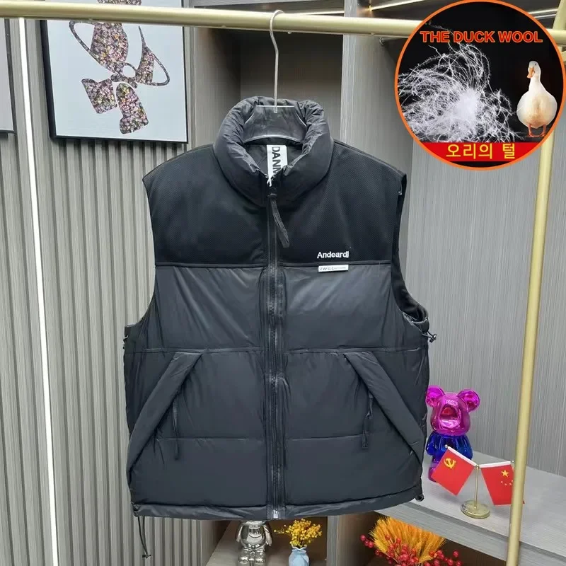 

Down Jacket Winter Men's Golf Jackets Waistcoat White Duck Down coat hooded Warm Men Golf Coat Thicken Feather Duck clothing