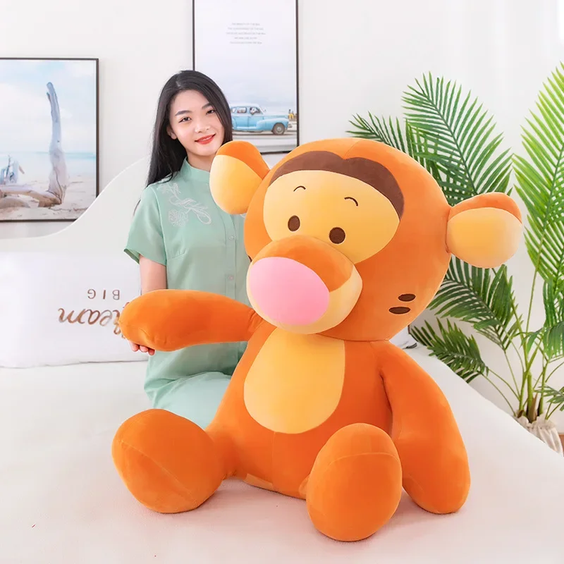 80 см супер большой размер Дисней мультфильм милый тигр чучело кукла плюшевые