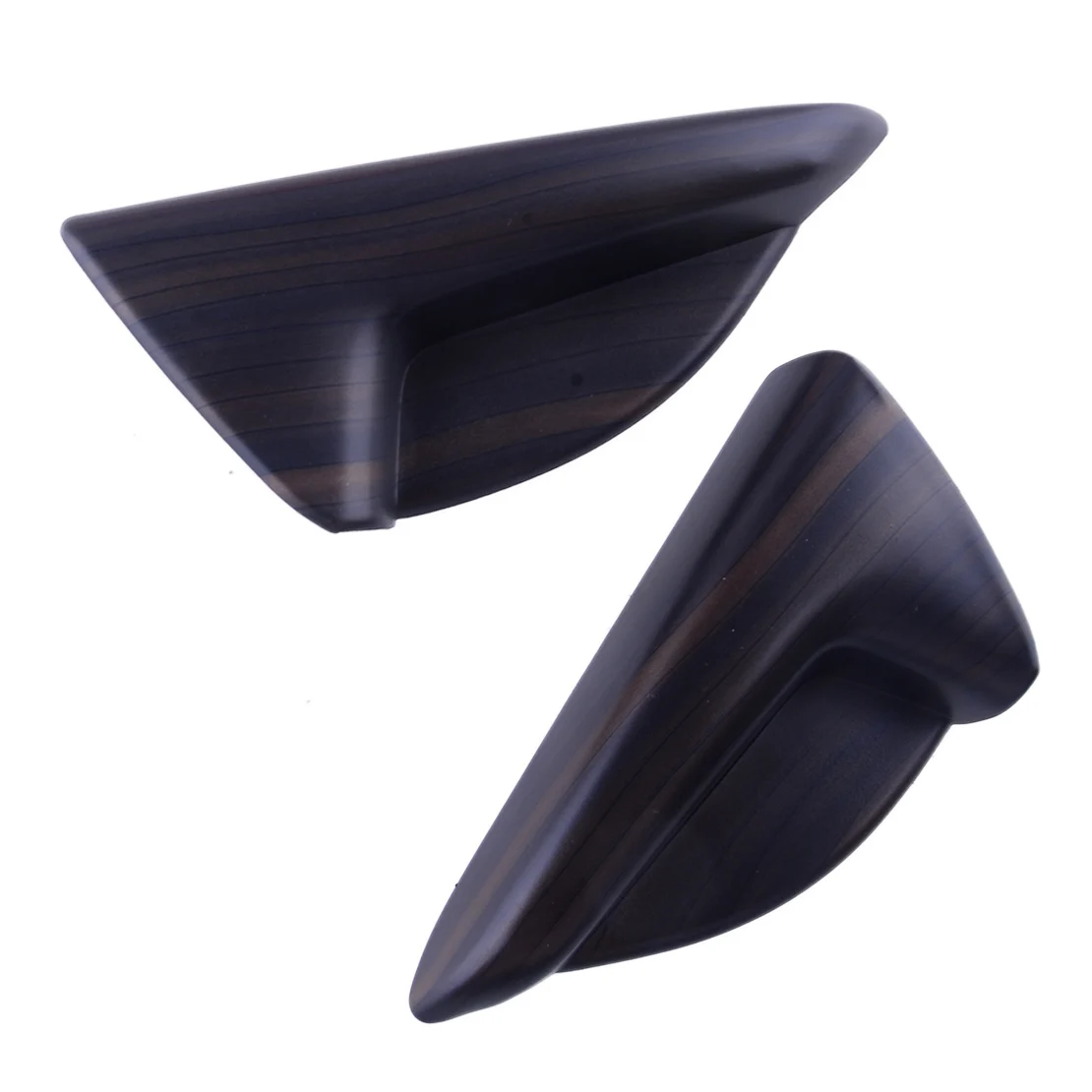 

2Pcs Wood Grain Car Inner Rear Left Right Seat Handle Cover Trim Decoration Fit for Toyota Highlander 2021 2022