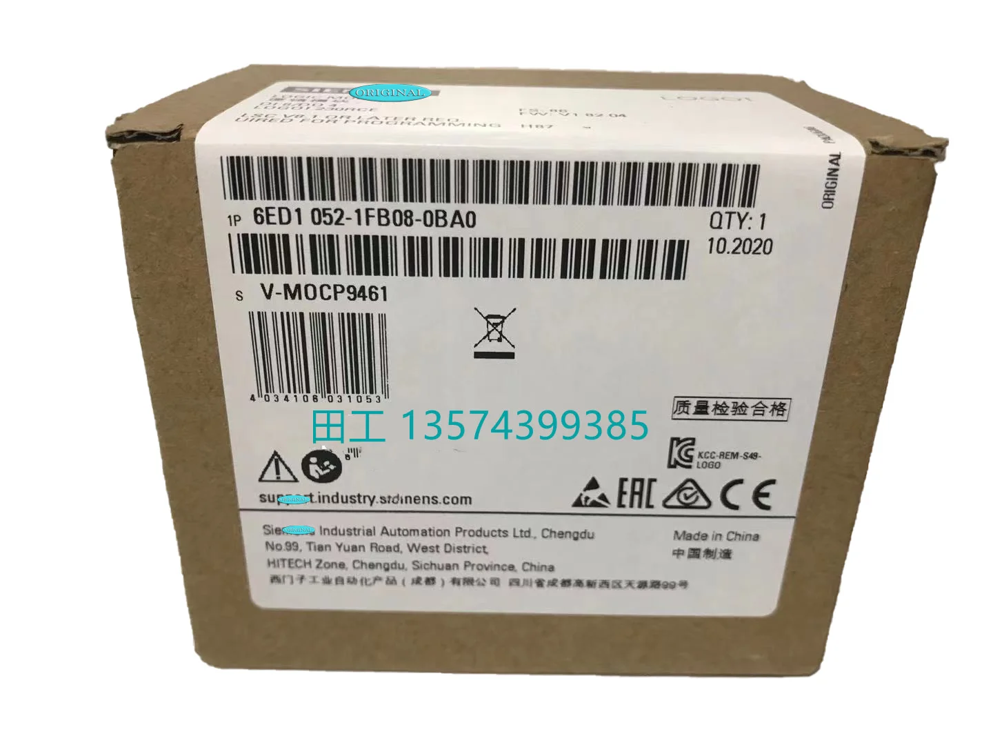 

New Original In BOX 6ED1 052-1FB08-0BA0 6ED1052-1FB08-0BA0 {Warehouse stock} 1 Year Warranty Shipment within 24 hours