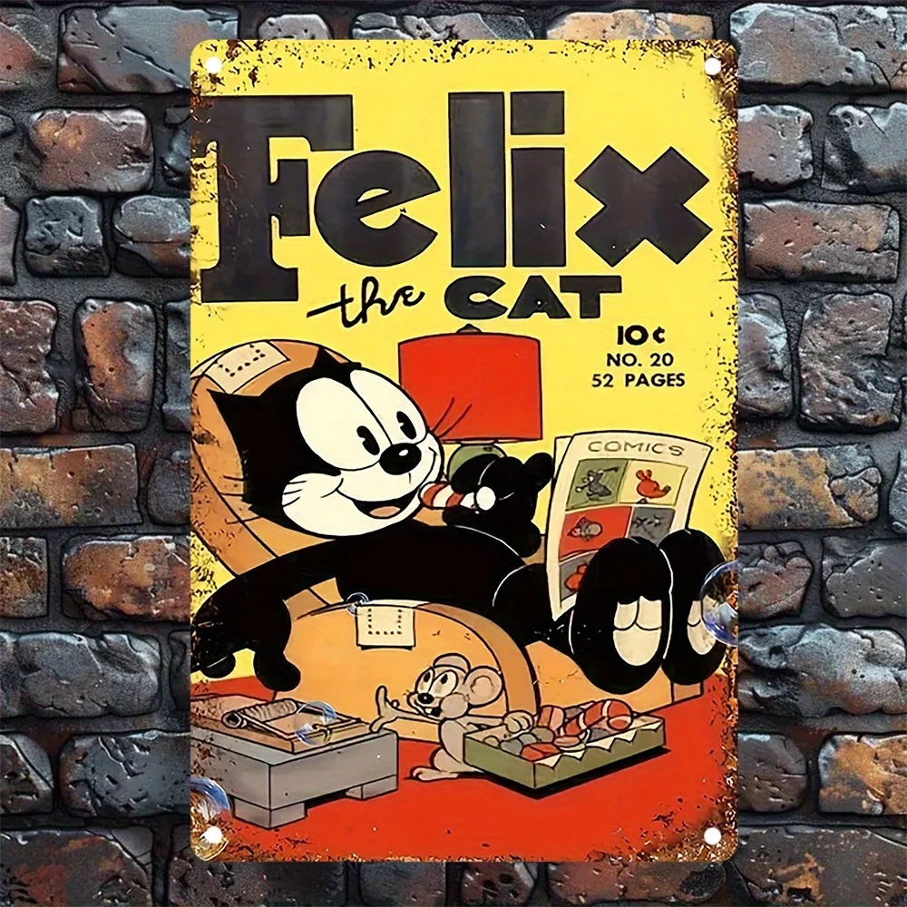 

Металлическая табличка HELLOYOUNG F-Felix Cat