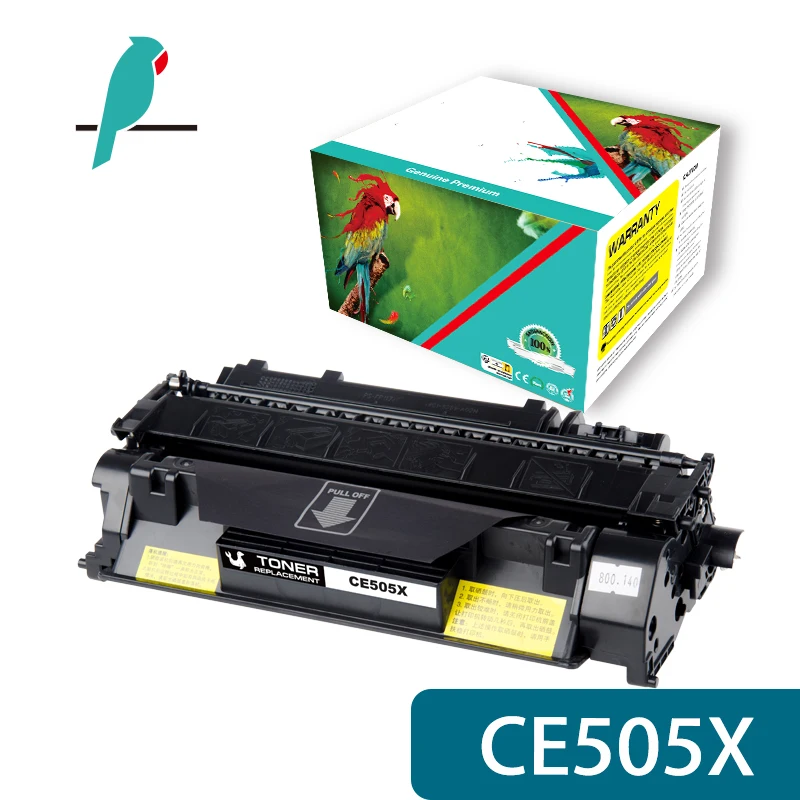 Совместимый черный картридж с тонером CE505X 05X для принтера HP LaserJet P2050 P2055n P2055dn P2055X