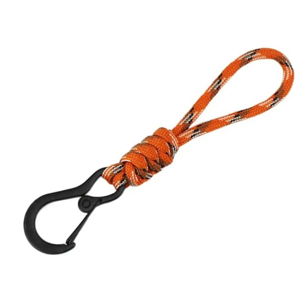 Высокояркий Многофункциональный износостойкий Плетеный тканый брелок для