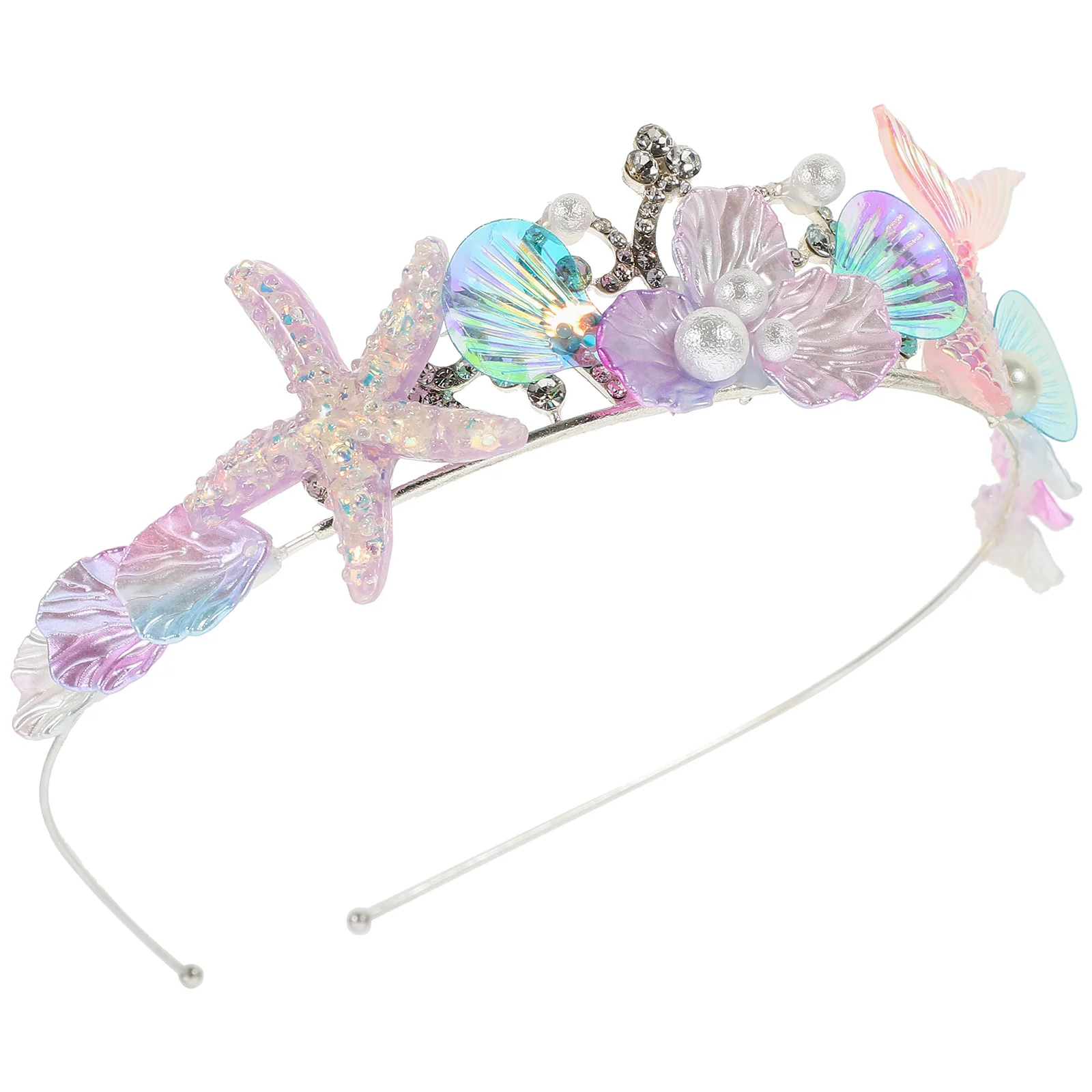 

Mermaid Tail Headband Party Hairband Hair Accessory Glitter Sparkle Headwear for Birthday Costume