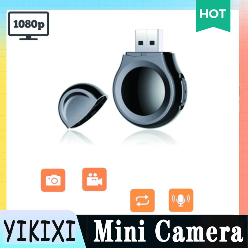 

HD 1080P Mini Small Video Cam USB Camera Camcorders Loop Recording Voice Sound Audio Recorder Micro Cam DV/DVR Security Cameras