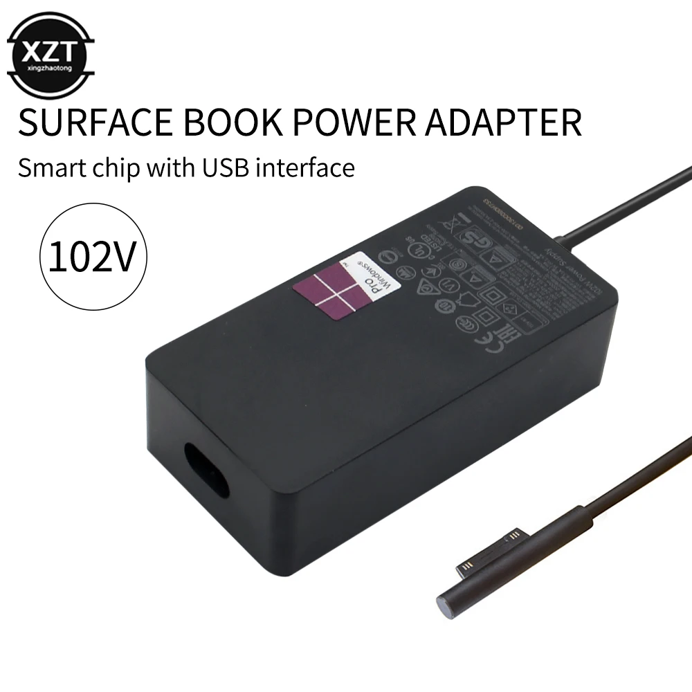15V 4A 65W Tablet PC Charger For Microsoft Surface pro 3 4 5 6 7 Power Adapter Surface book Surface 1706 Fast Charger 5V 1A port