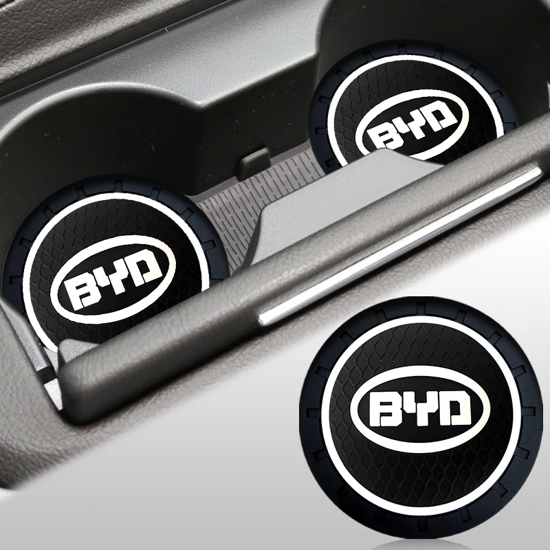 

Черный Автомобильный держатель стакана для воды, нескользящий коврик для BYD Stromspeicher E6 G3 2014, запасные части F0, запасные аксессуары F3 G3