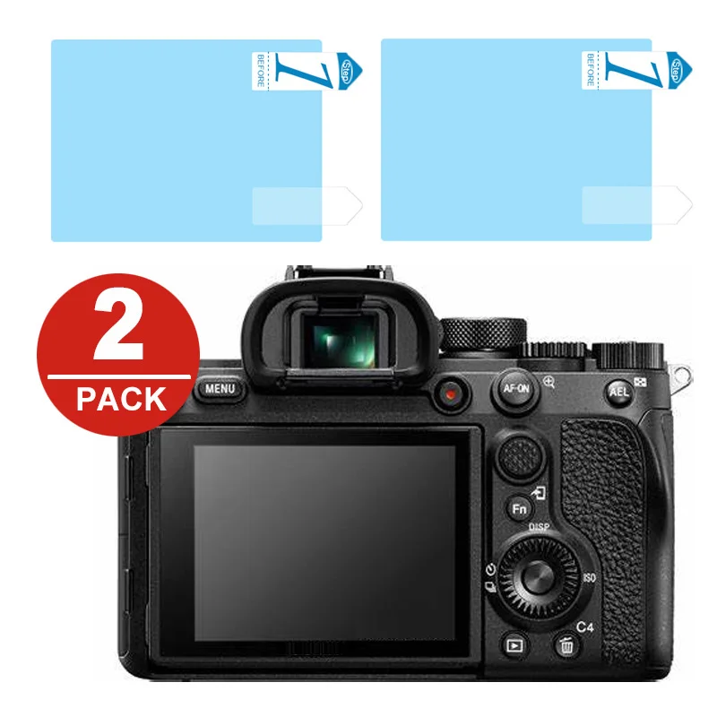 

2pcs Display Explosion-proof Film For Sony Alpha A7IV A7 IV A7M4 Screen Protector Mirrorless Camera ILCE-7M4 PET Camera Movie