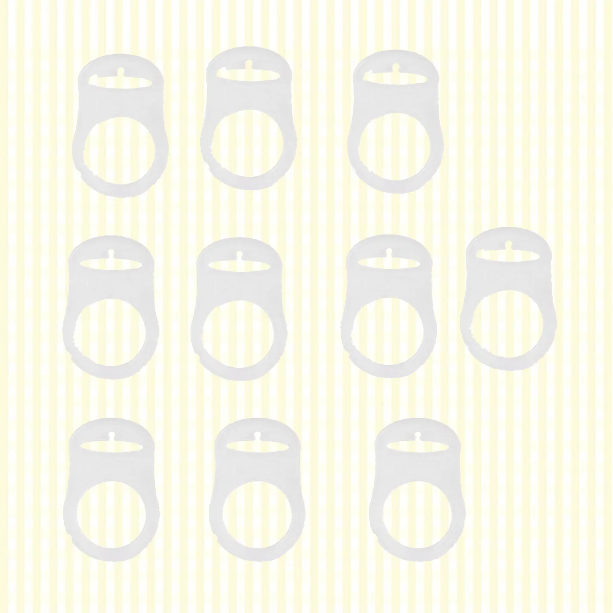 

10 шт., силиконовые Клипсы-держатели для соски