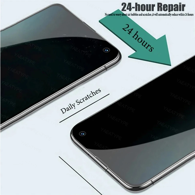 Гидрогелевый протектор конфиденциальности для Oppo Realme 8 7 6 5 5i 8i 6i 6s 5s Pro C25Y C55 C51 C53 C25