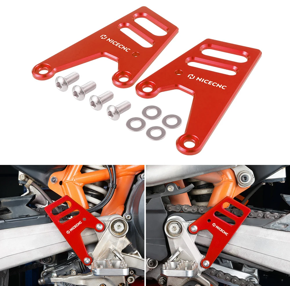 

Heel Guard Cover For GasGas 700 SM/ES 2022-2023 Billet Aluminum CNC Machined Luggage Rack-less Bags Mounting Brackets