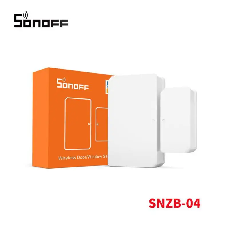 Беспроводной датчик двери/окна SONOFF SNZB-04 ZigBee детектор включения/выключения