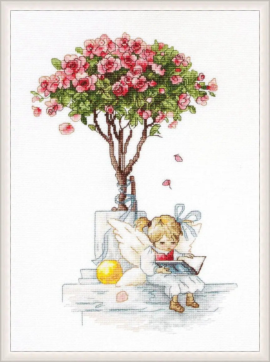 

Rose Fairy 31-40 embroidery kits, cross stitch kits,cotton frabric DIY homefun embroidery Shop14