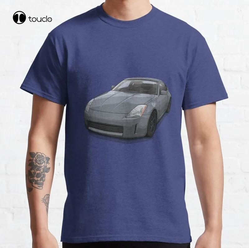 

350Z Z33 иллюстрация Z33 Fairlady Fairladyz Nismo дрейф Jdm Touge Классическая футболка хлопковая футболка