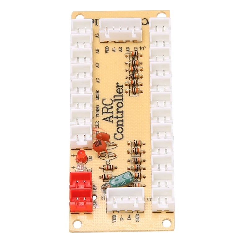 DIY аркадный джойстик печатная плата ПК управление компьютерной игрой USB