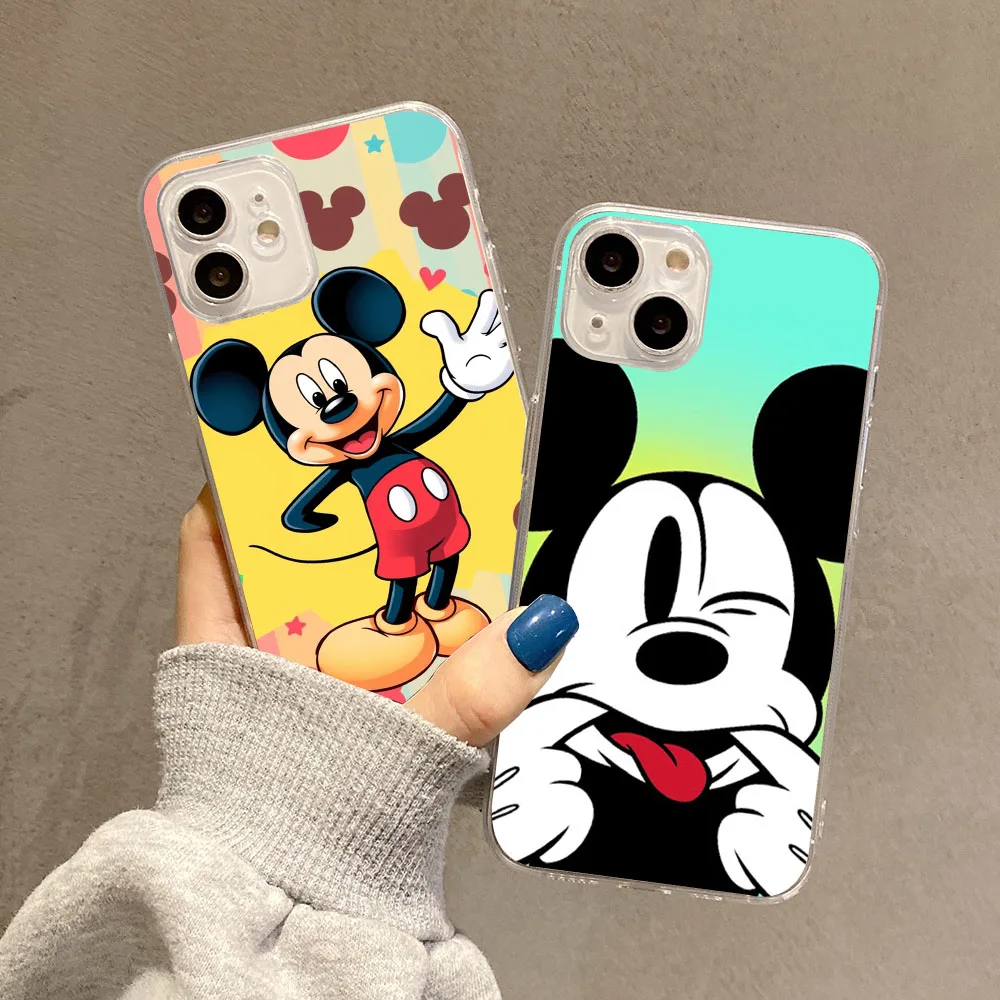 Прозрачная фотовспышка ZY21 с Микки для Tecno Camon 15 16 17 17P 18 Premier 18T P 18I 19 4 AIR 5 LTE 5P Pro