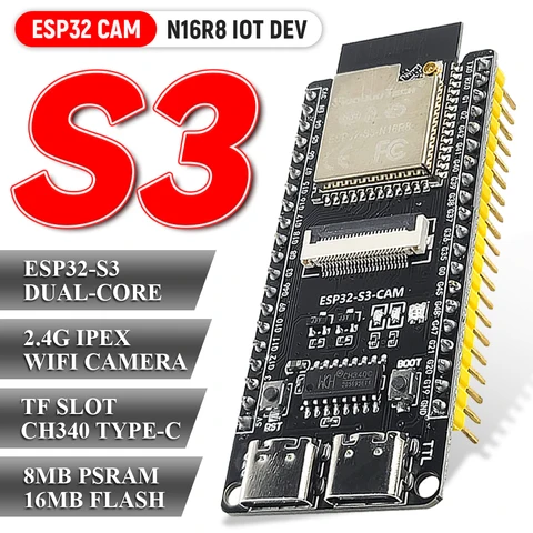 Модуль ESP32 S3 с камерой OV2640