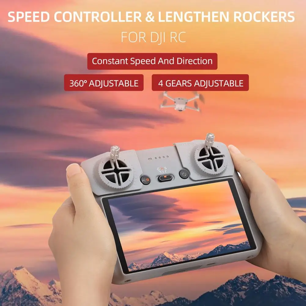 

Rocker Joystick Governor Kit Delay Extension Joystick Bracket Compatible For Dji Mini3 Pro Controller Drone Accessory