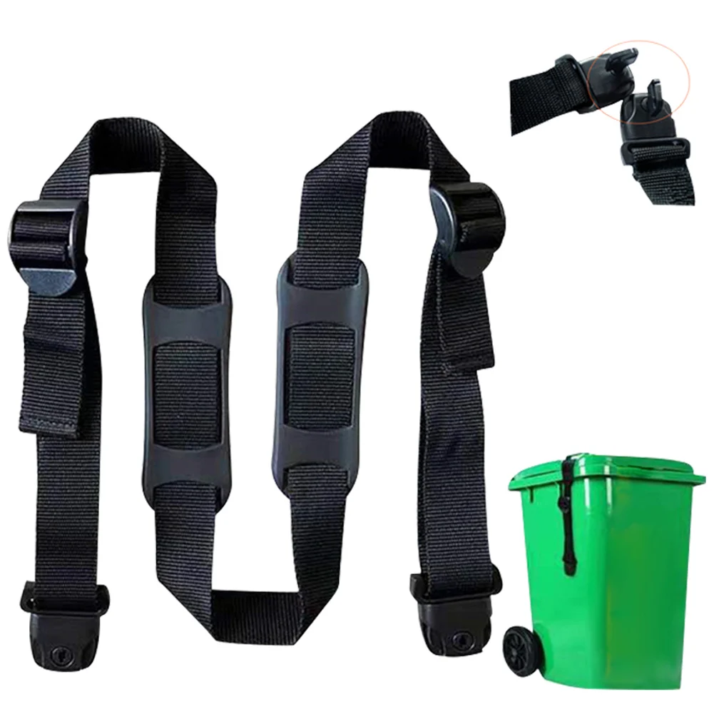 

Bin Strap Garbage Lock Trash Can Lid Strap Garbage Can Security System Adjustment