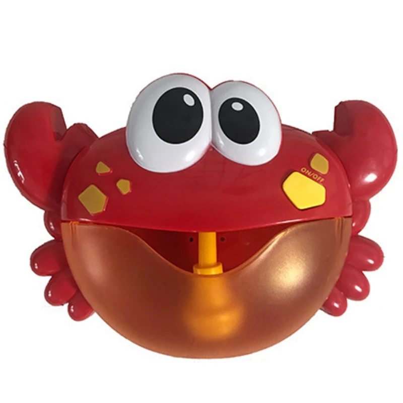 

Hot Sale Bubble Machine Blower Crabs Baby Kids Bath Maker Swimming Bathtub Soap Water Toys For Children With Music