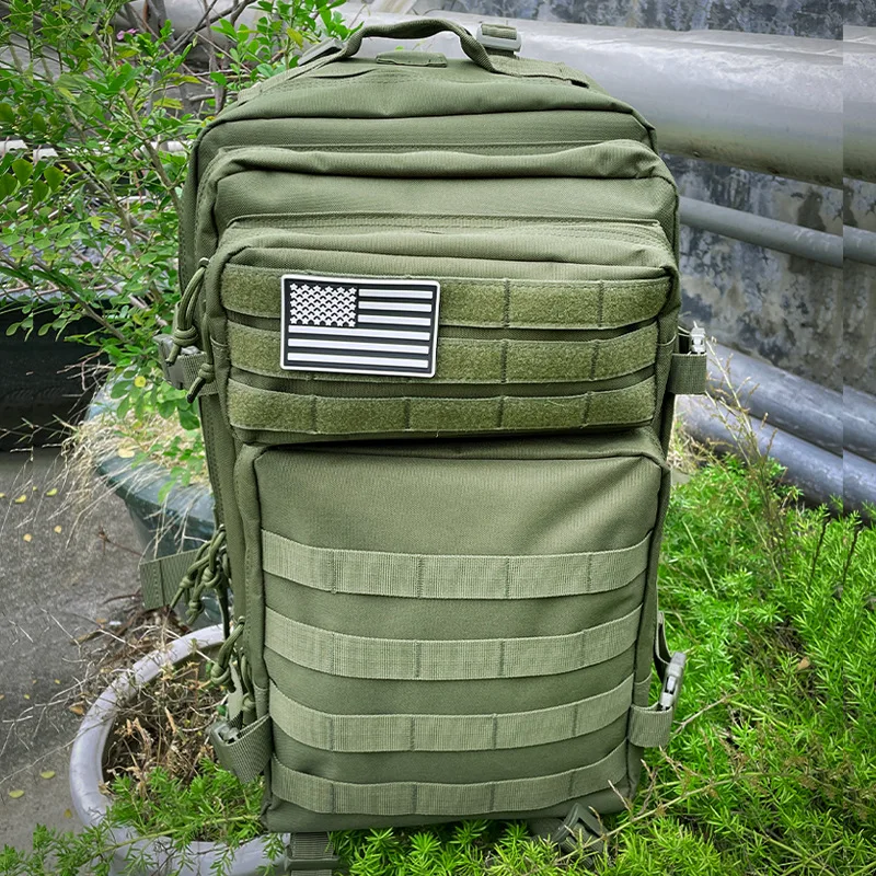 45L outdoor tactics 3P attack Backpack Travel mountaineering hiking camping camouflage backpack large capacity