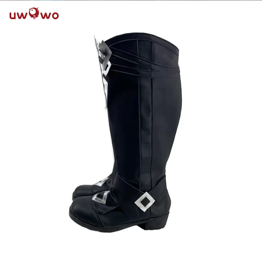 UWOWO Capitano Обувь для косплея Игра Genshin Impact Fatui Harbingers Il Capitan Сапоги