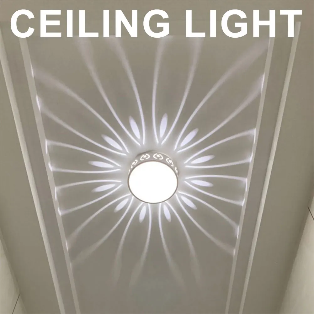 Светодиодный современный потолок светильник мини-освещение на полый потолочный