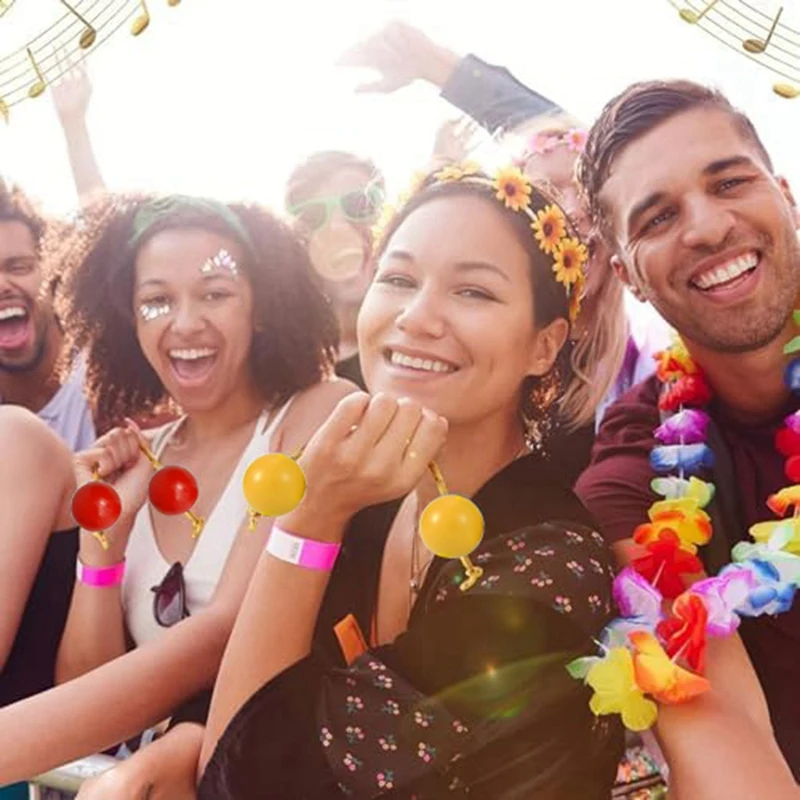 2 пары художественных шариков Aslatua Шейкер Инструмент Брязкальцо Набор для детей и