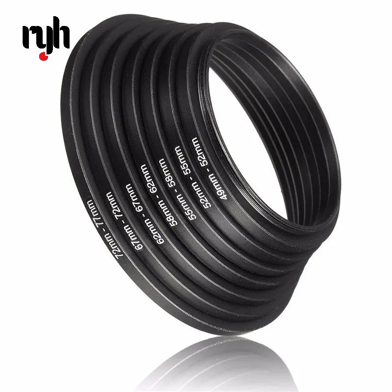 7 шт. металлические повышающие кольца алюминиевый Универсальный адаптер для