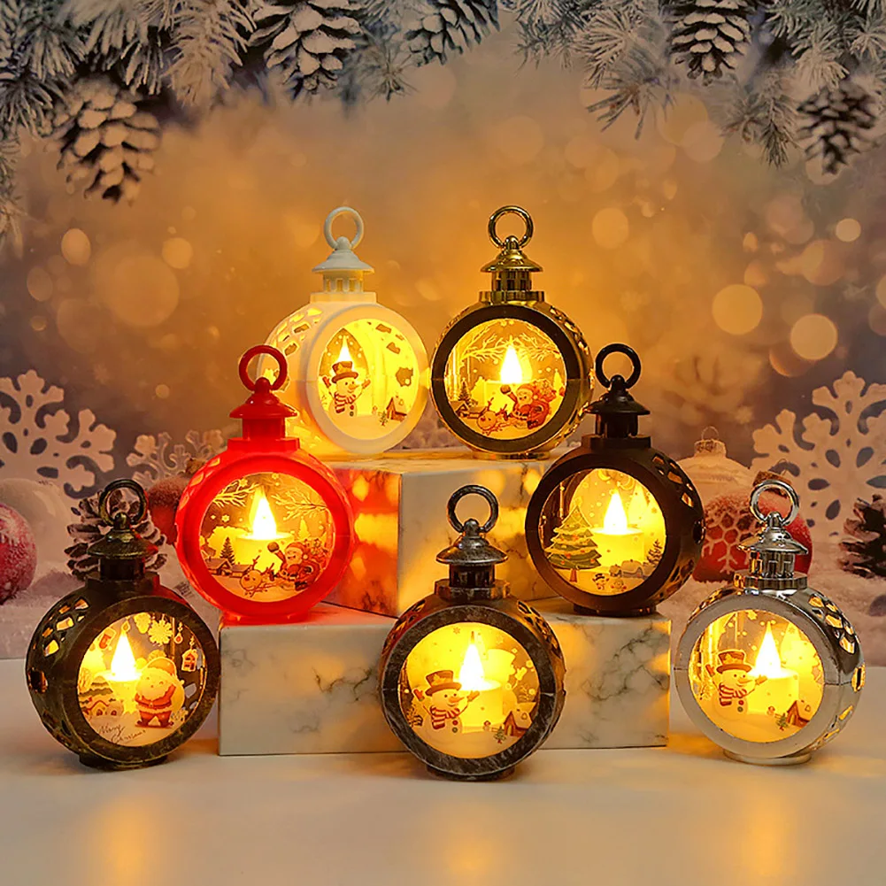 

Christmas LED Lights Window Pendant Ornaments Desktop Christmas Decoration Props New Year Gifts Home Decoration Pendant