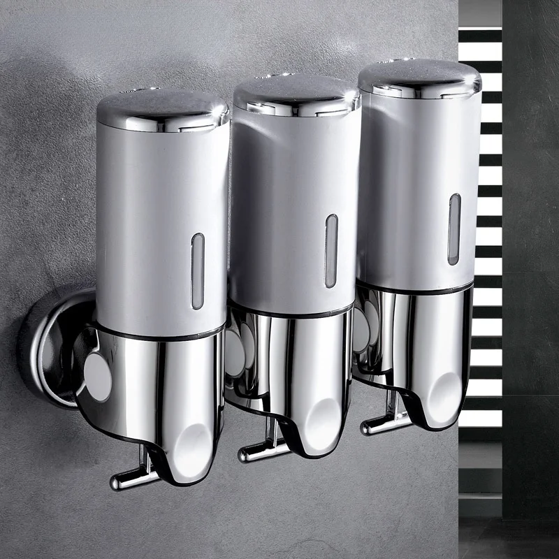

Household Non-perforated Soap Dispenser Toilet Wall-mounted Hand Sanitizer Bottle Bathroom Shampoo Shower Gel Box