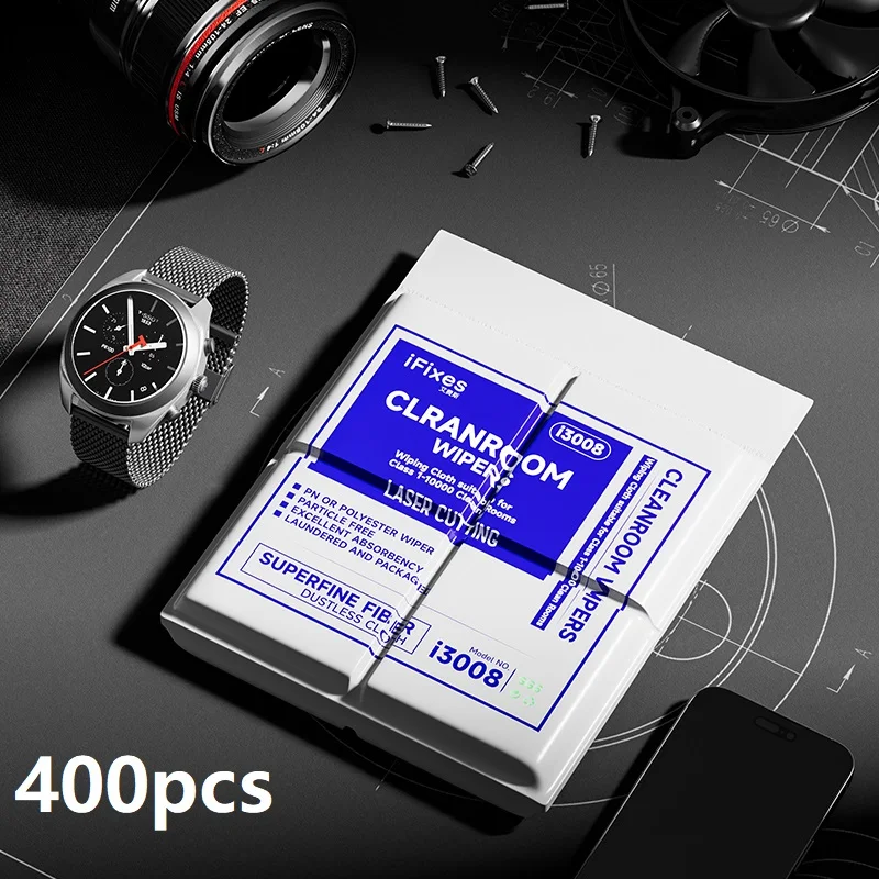 

400 шт., антистатические чистящие стеклоочистители из микрофибры, 10 см * 10 см