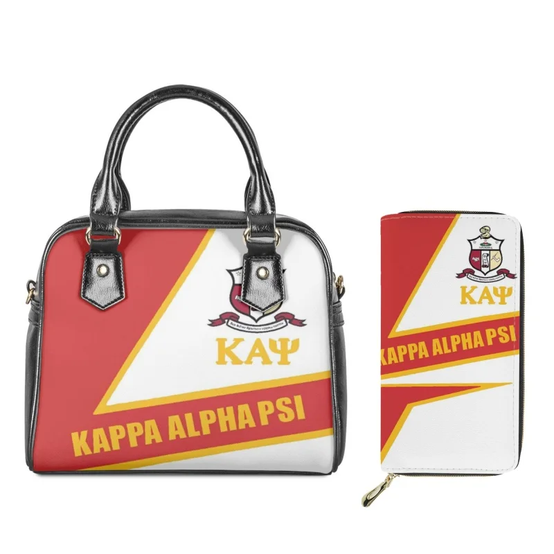 

Женская сумка с ручками twoheart sgirl Kappa Alpha Psi, переносная сумка через плечо для женщин, повседневная сумка-мессенджер из искусственной кожи, кош...