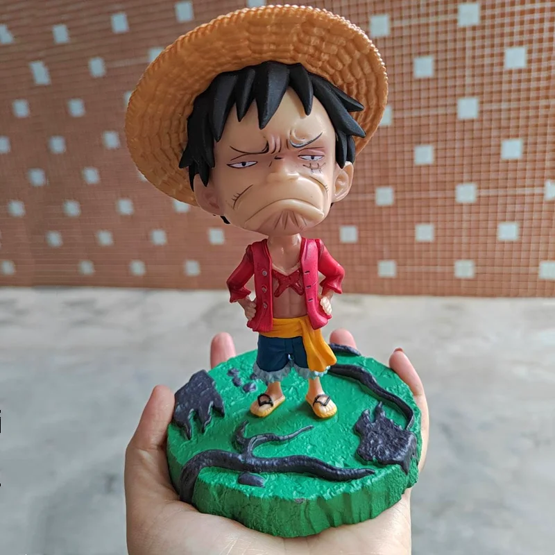 

15CM Monkey D. Luffy Action Figure One Piece Figure PVC Figure Collectible Model Statue Decorations Young Age Little Cute Luffy