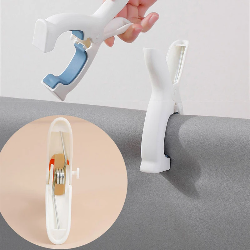 

Household Clothes Pegs Plastic Clothespin Drying Quilt Clip Fixed Large Windproof Quilt Clip Windproof Plastic Clothespins