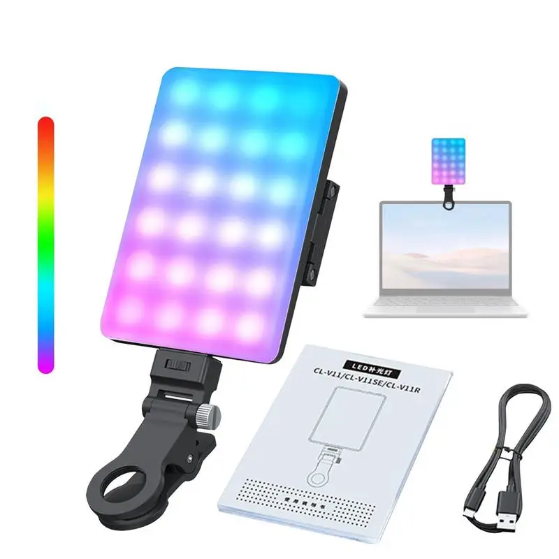 

Selfie Light Rechargeable 78 LED Selfie Ring Light For Phone Portable For IPhone Phone Laptop Camera For Makeup Selfie Vlog